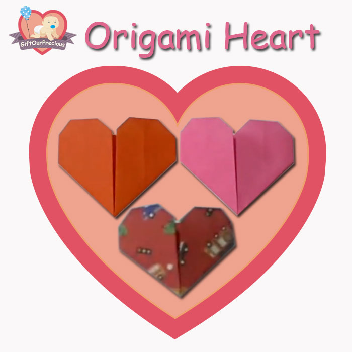 Origami Heart - Gift Our Precious